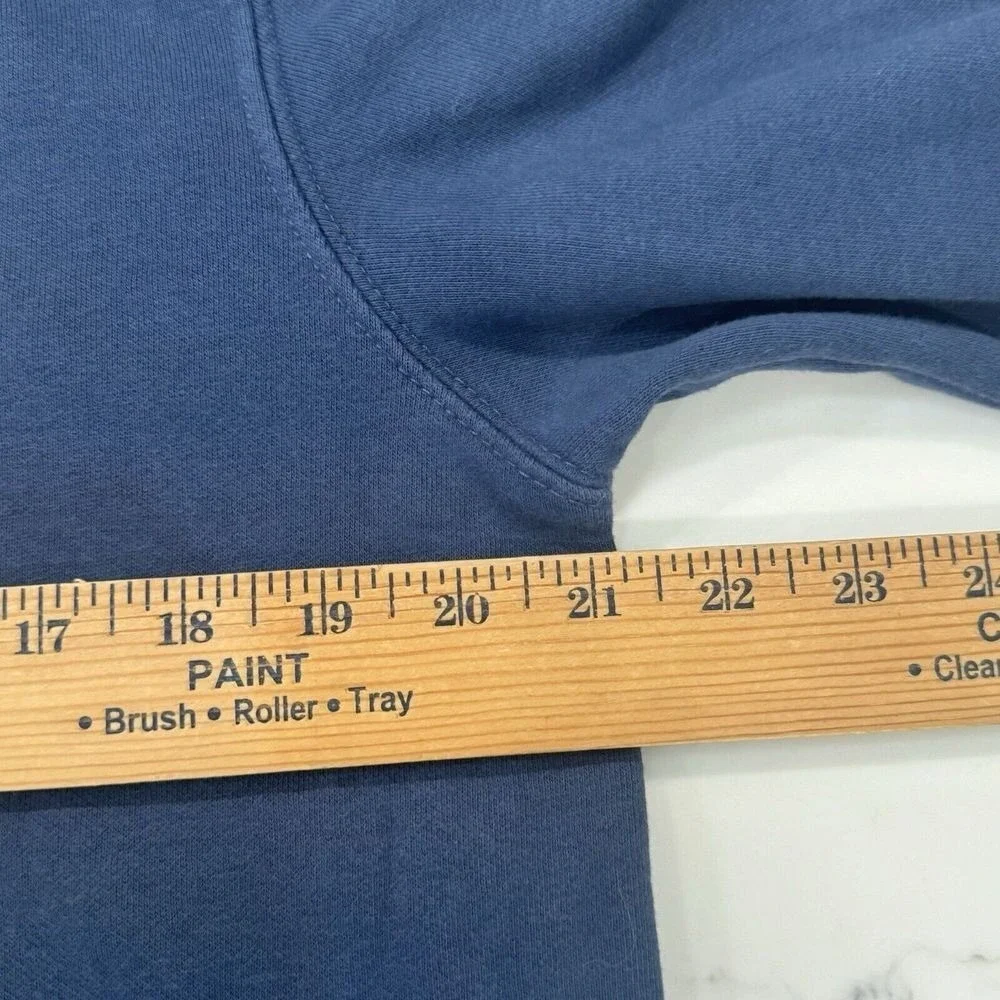 North‎ Face Graphic Hoodie Mens Small Blue Outdoor Streetwear Pullover